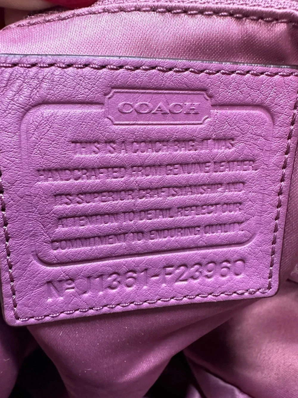 Coach Avery Pebbled Leather Hobo Shoulder Bag
